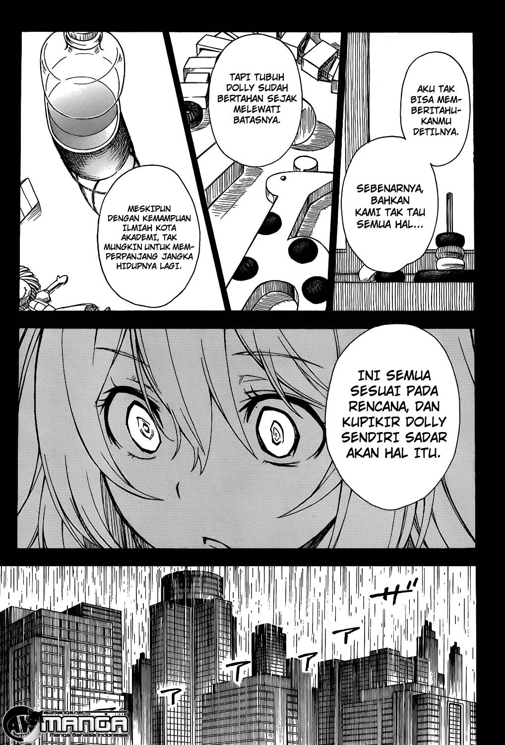 To Aru Kagaku no Railgun chapter 60